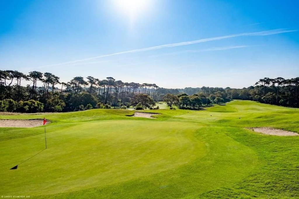 Vue Golf dans Résidence Nature SYMPALAPPART Moliets-et-Maa Extérieur photo