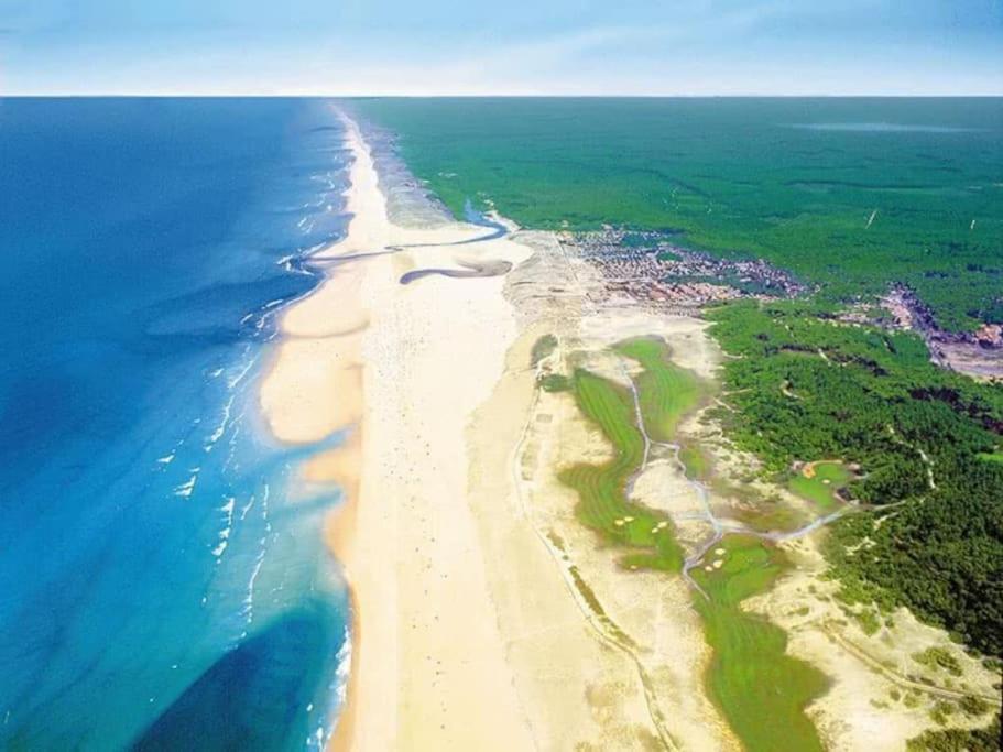Vue Golf dans Résidence Nature SYMPALAPPART Moliets-et-Maa Extérieur photo