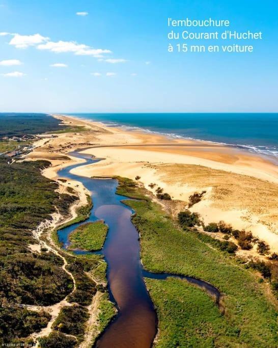 Vue Golf dans Résidence Nature SYMPALAPPART Moliets-et-Maa Extérieur photo