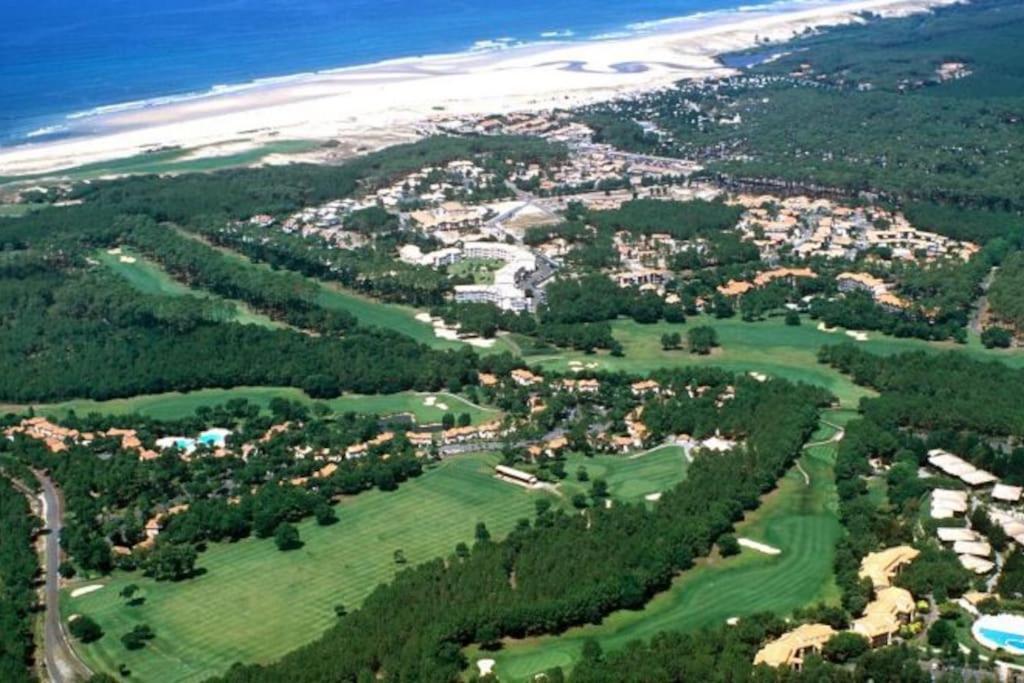 Vue Golf dans Résidence Nature SYMPALAPPART Moliets-et-Maa Extérieur photo